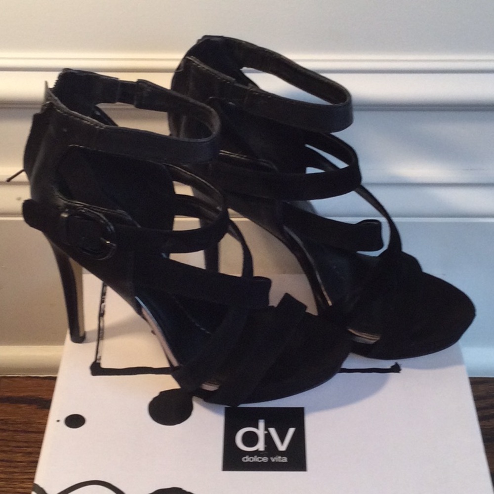 DV Dolce Vita | Scotlyn Black Suede heels